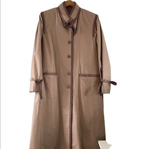 Vintage Mauve London Fog Trench Coat